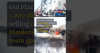 More than a dozen killed in Pakistan mall fire