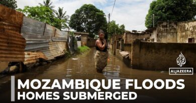 Mozambique floods: People forced from homes by months of heavy rains
