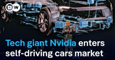 Nvidia unveils extremely powerful AI model for self-driving cars | DW News