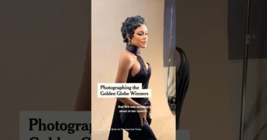 Photographing the Golden Globes Winners