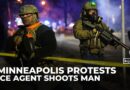 Protest erupts in Minneapolis after ICE agent shoots Venezuelan man during raid