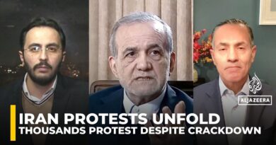 Protests persist in Iran amid internet blackout and rising tensions with the West