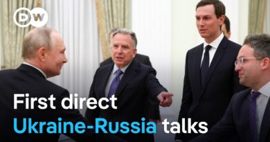 Russia and Ukraine are set to hold the first-ever joint talks in Abu Dhabi | DW News