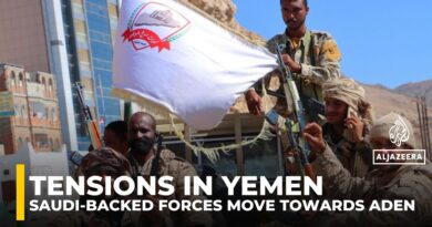 Saudi-backed forces move on Aden as Yemen secessionist leader vanishes