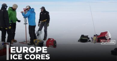 Saving the secrets in the ice: European scientists transport cores around the globe