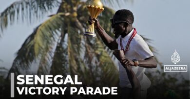 Senegal holds victory parade: Africa Cup of Nations champions celebrate in Dakar