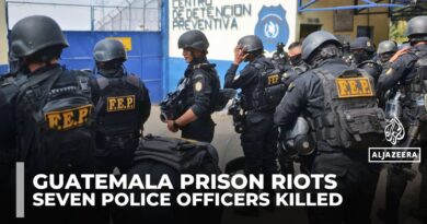 Seven police officers killed after riots in three Guatemalan prisons