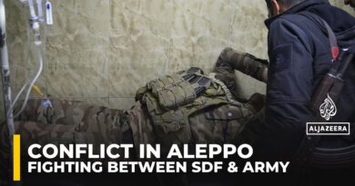 Several killed in fighting between Syrian army, Kurdish-led SDF in Aleppo