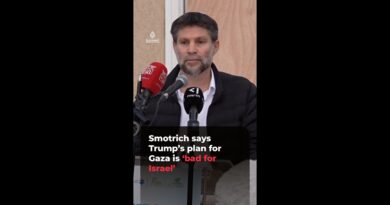Smotrich says Trump’s plan for Gaza is ‘bad for Israel’ | AJ#shorts