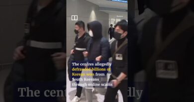 South Korean scam suspects brought home from Cambodia
