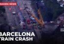 Spain train crash: Barcelona commuter train accident kills one person