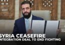 Syria announces ceasefire agreement with Kurd-led SDF after heavy fighting