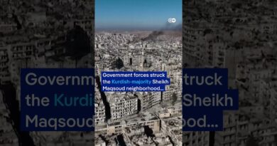 Syrians flee Aleppo amid ongoing clashes between Islamist gov’t forces and Kurdish forces | DW News