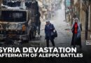 Syrians in Kurdish areas of Aleppo pick up pieces after clashes