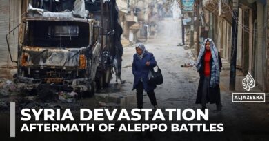 Syrians in Kurdish areas of Aleppo pick up pieces after clashes