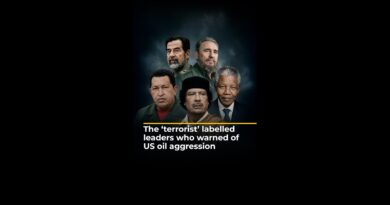 The ‘terrorist’ labelled leaders who warned of US oil aggression
