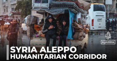 Troop build up outside Aleppo: Syria’s military opens humanitarian corridor