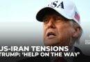 Trump cancels US-Iran meetings, urges protesters to ‘keep protesting, help on the way’