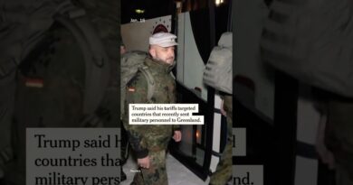 Trump Threatens New Tariffs on NATO Countries Over Greenland