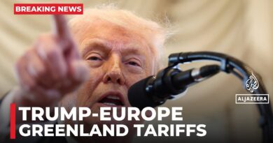 Trump vows tariffs on eight European nations over Greenland