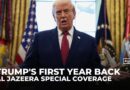 Trump’s first year back in office reshapes US power at home and abroad: Al Jazeera special coverage