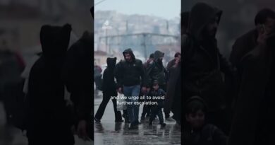 UN ‘gravely alarmed’ by fighting in Aleppo, urges protection of civilians | AJ #shorts