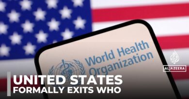 US formally exits WHO over funding dispute and China grievances