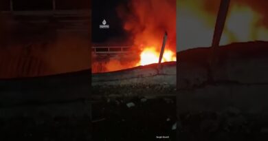 Video shows aftermath of explosions in Venezuela | AJ #shorts