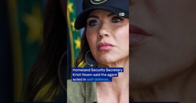 Vigil for woman killed by ICE | DW News