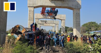 WATCH LIVE: Crane collapse derails train in Thailand, killing at least 25