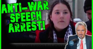 WATCH: Woman Arrested For Anti-War Speech In Chilling Video | The Kyle Kulinski Show