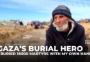 ‘We must honour the dead’: Gaza man buries thousands amid war
