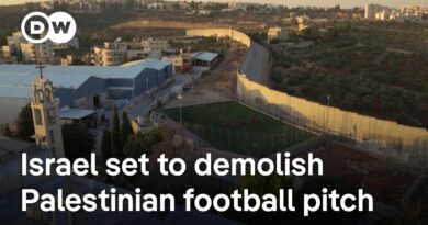 West Bank football field becomes symbol for increased Israeli destruction | DW News