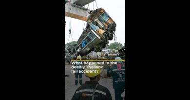 What happened in the deadly Thailand rail accident? | #ajshorts