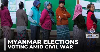 What’s happening in Myanmar’s civil war as military stages elections?