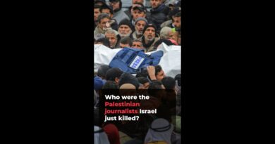Who were the Palestinian journalists Israeli forces just killed? | AJ #shorts