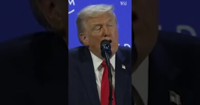 WSJ Reporter Describes ‘Stunned’ Reactions at Trump’s Davos Speech | WSJ
