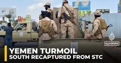 Yemen’s govt says it has recaptured southern areas from separatist STC