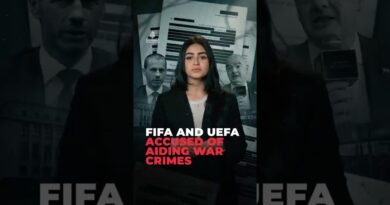 FIFA and UEFA accused of aiding war crimes | AJ#shorts