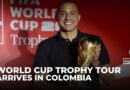 FIFA World Cup trophy tour arrives in Colombia ahead of 2026 tournament, fans get up close