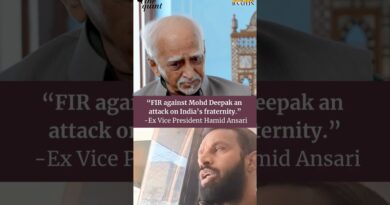 ‘FIR Against Deepak an Attack on India’s Fraternity’: Ex Vice President Hamid Ansari | The Quint