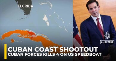 Four on Florida-registered boat killed in shootout with Cuban forces near Villa Clara, US probes