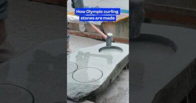 Here’s how #curling stones are made for the #Olympics in #Scotland.