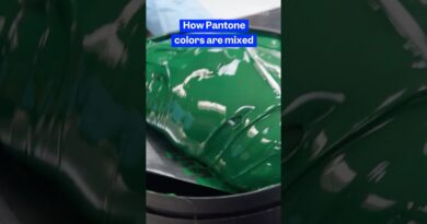 Here’s how #Pantone colors are mixed into standardized #color guides. #ink #design #factory