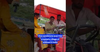 India’s #sandstone #quarries have created a #village of #widows. #India #mining #lungdisease