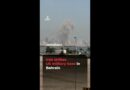 Iran strikes US military base in Bahrain as explosions heard across Gulf states | AJ#shorts