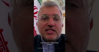 Iranian deputy minister of foreign Affairs condemns US-Israeli attacks | AJ #shorts