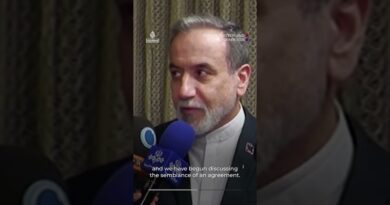 Iranian foreign minister says US, Iran moving closer to deal | AJ #shorts