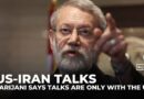 Iran’s Larijani says talks only with US, accuses Israel of sabotaging negotiations