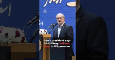 Iran’s president says his country will not bow to US pressure | AJ #shorts